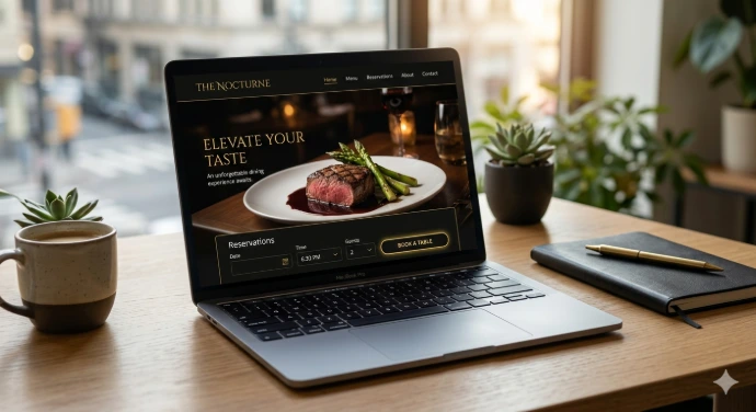 Site web restaurant